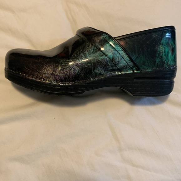 DANSKO PROFESSIONAL CLOGS SIZE:39 COLOR:BLACK, purple, GREEN GOOD CONDITION - Picture 8 of 12